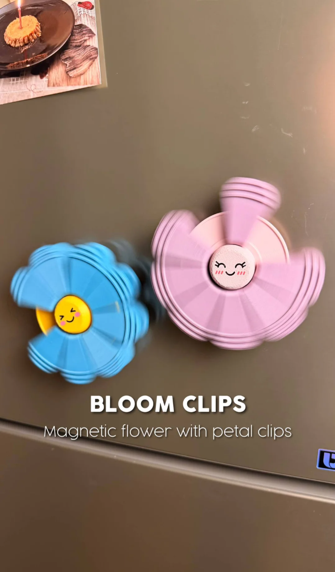 BLOOM CLIPS | MAGNETIC FLOWER WITH PETAL CLIPS