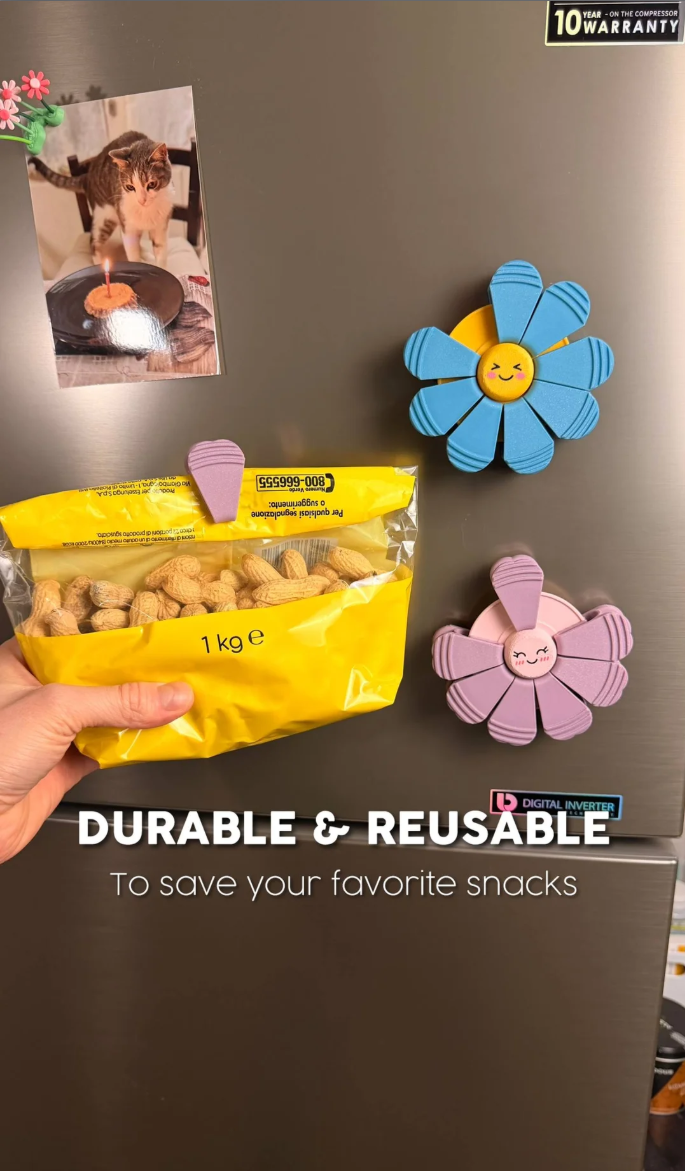 BLOOM CLIPS | MAGNETIC FLOWER WITH PETAL CLIPS