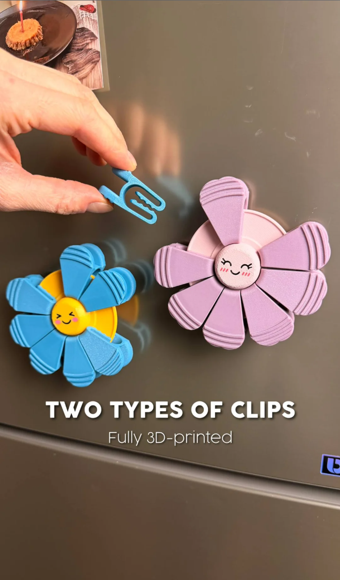 BLOOM CLIPS | MAGNETIC FLOWER WITH PETAL CLIPS