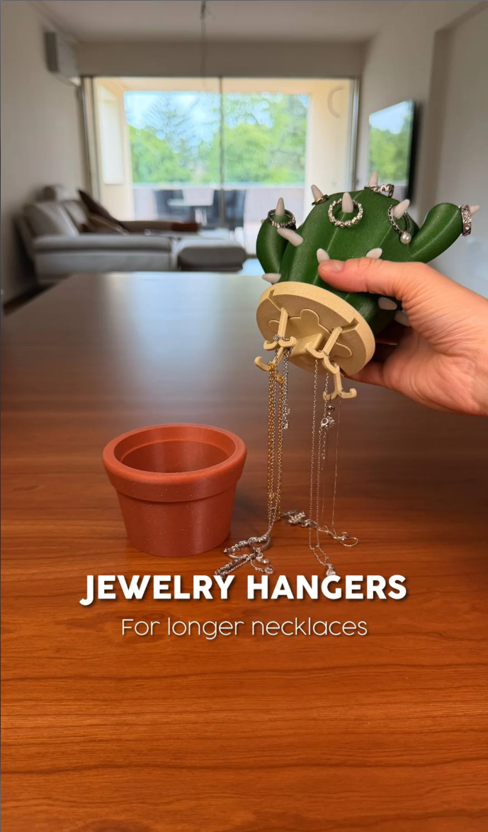 CACTICHARM | CACTUS JEWELRY HOLDER & LAMP